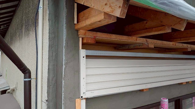 姫路市　左官作業スタート